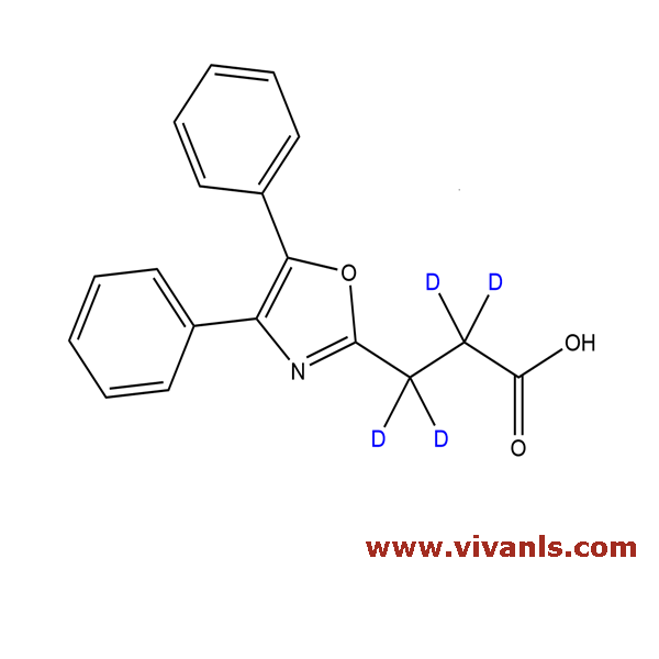 Stable Isotope Labeled Compounds-Oxaprozin D4-1663569819.png